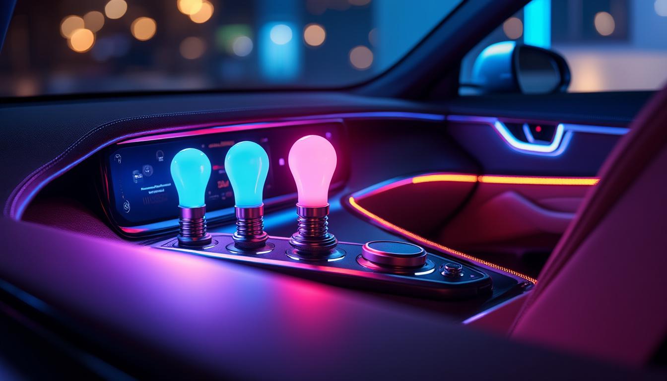 découvrez notre sélection des meilleures ampoules led pour l'intérieur de votre voiture en 2025. transformez l'ambiance de votre véhicule avec des éclairages modernes, économiques et durables, adaptés à tous les styles et préférences. ne manquez pas nos conseils pour choisir les ampoules idéales pour votre confort et sécurité sur la route.
