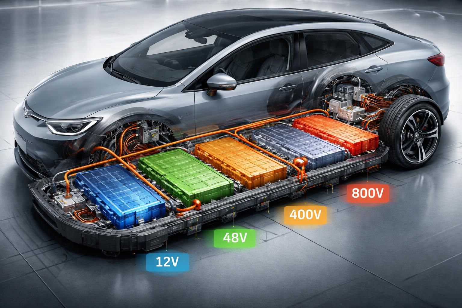 découvrez les différentes options de voltage des batteries de voitures électriques et comprenez leur impact sur la performance, l'autonomie et la recharge.