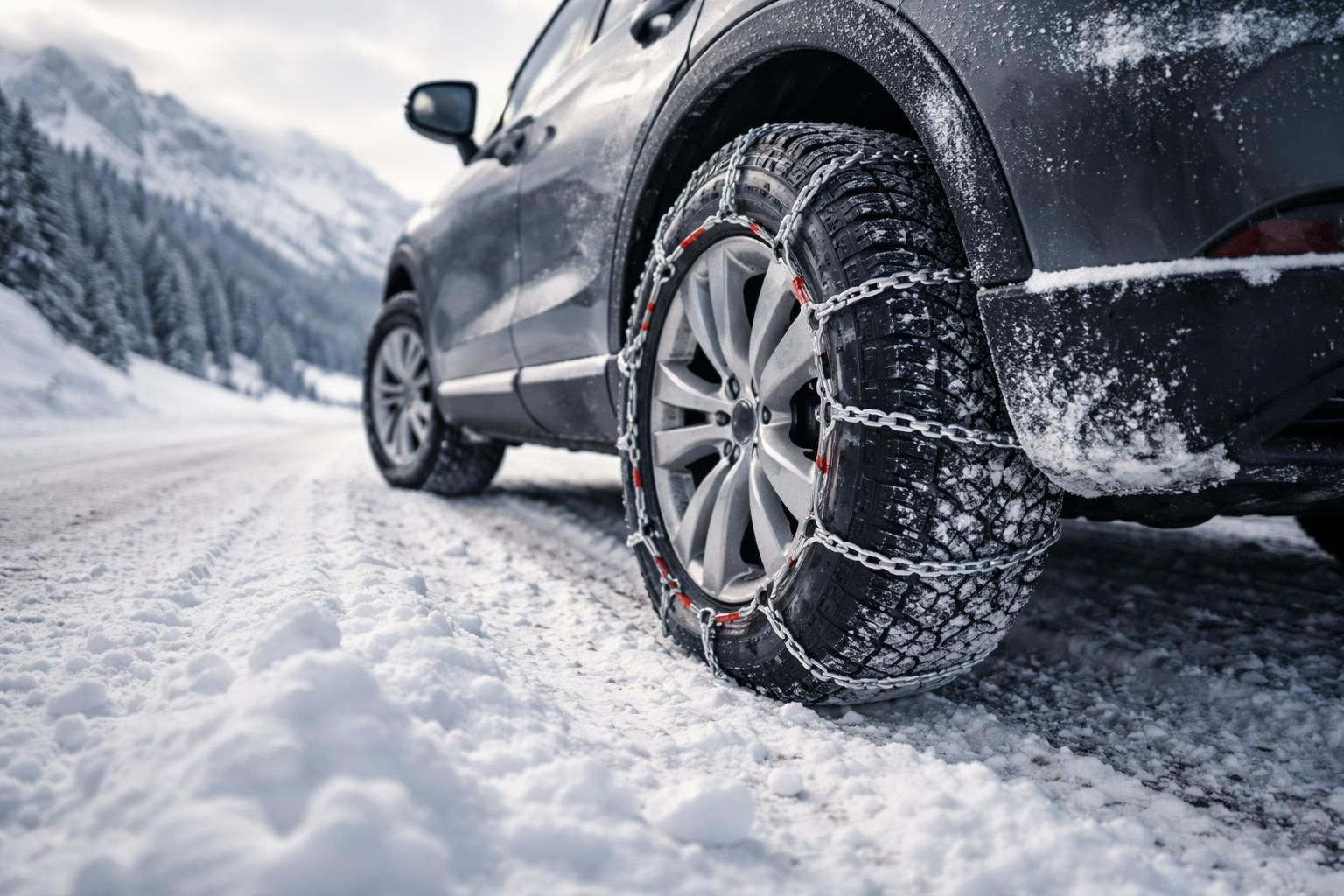 découvrez comment choisir et utiliser des chaînes neige pour garantir la sécurité de votre voiture en conditions hivernales rigoureuses.