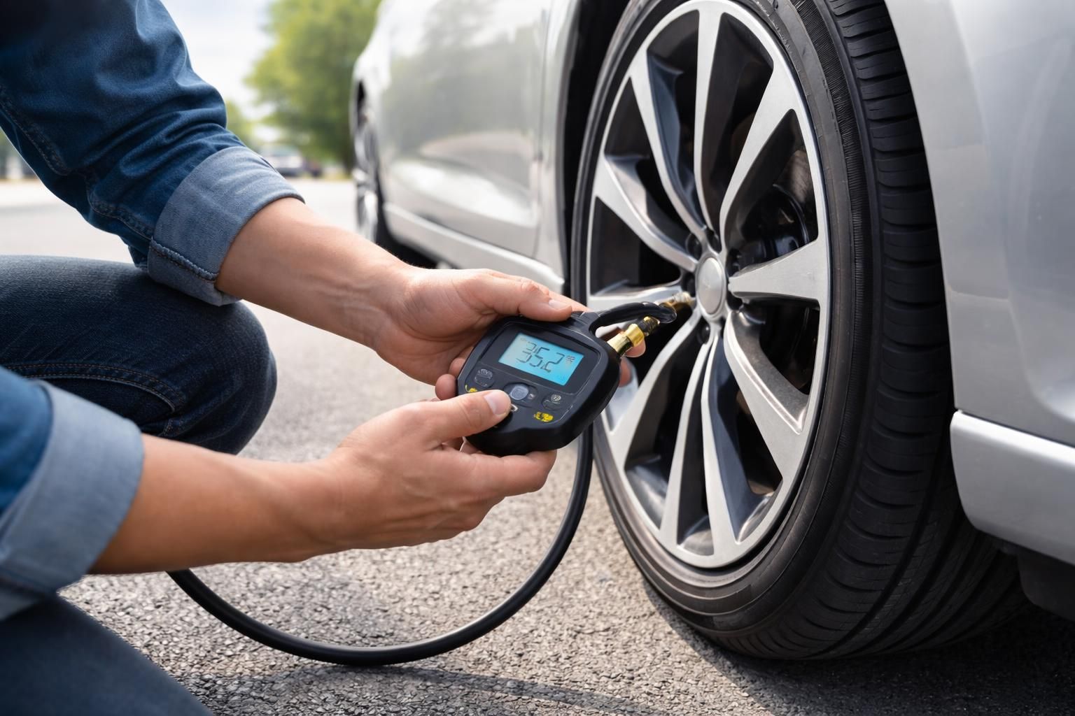 découvrez comment ajuster facilement la pression idéale des pneus de votre voiture pour assurer sécurité, performance et économie de carburant.