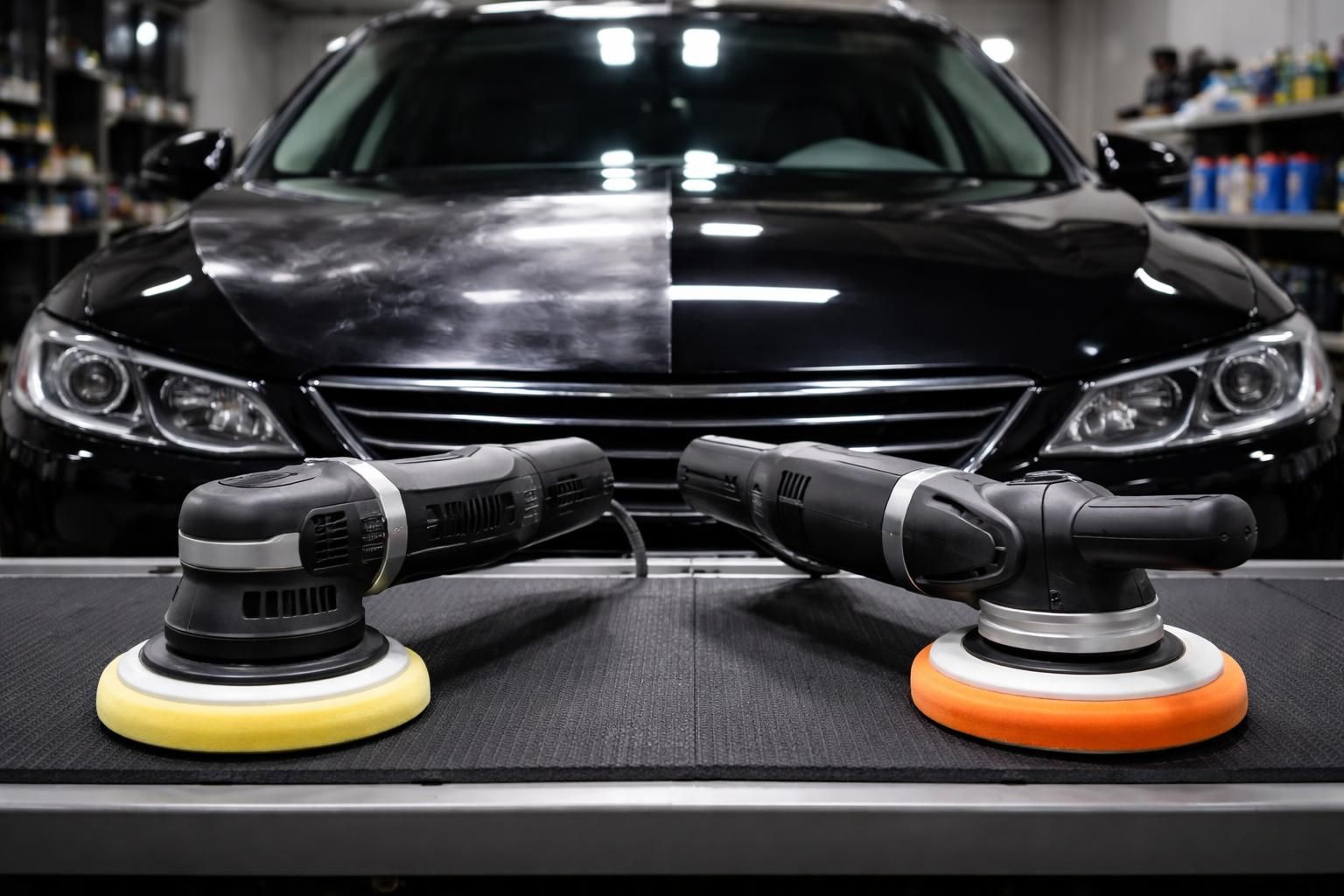 découvrez les différences entre les lustreuses automobiles orbitales et rotatives pour choisir l'outil idéal et obtenir une finition parfaite sur votre véhicule.